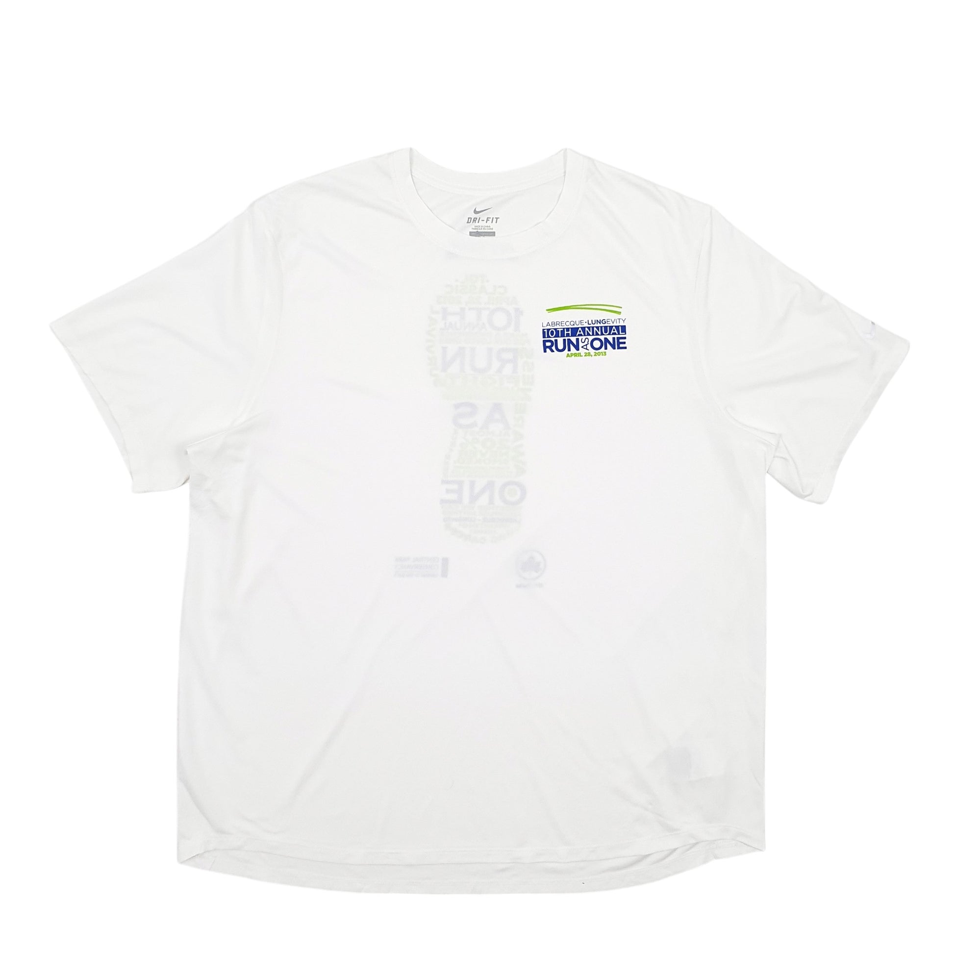 Mens White Nike  Short Sleeve T Shirt