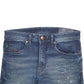 Womens Navy Diesel Distressed Casual JeansW30 L32