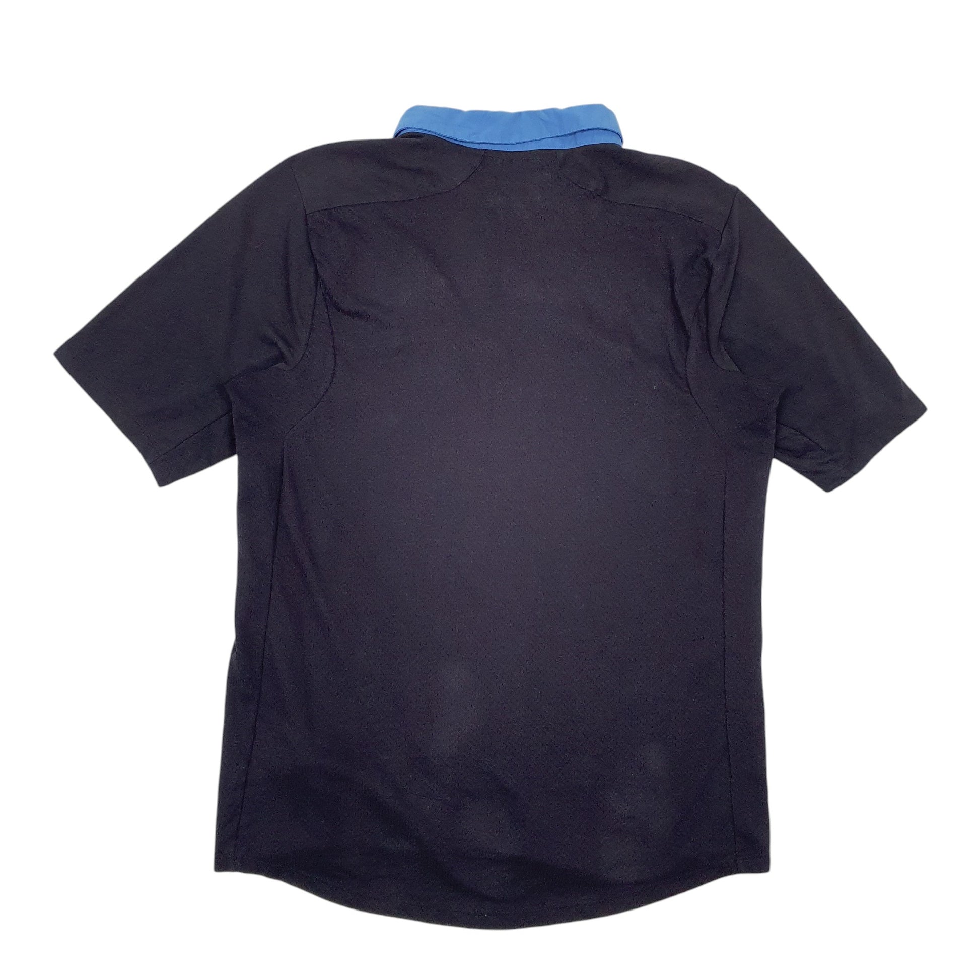 Mens Black Umbro England Euro 2012 Away Short Sleeve T Shirt