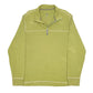 Mens Green Timberland  Quarter Zip Jumper