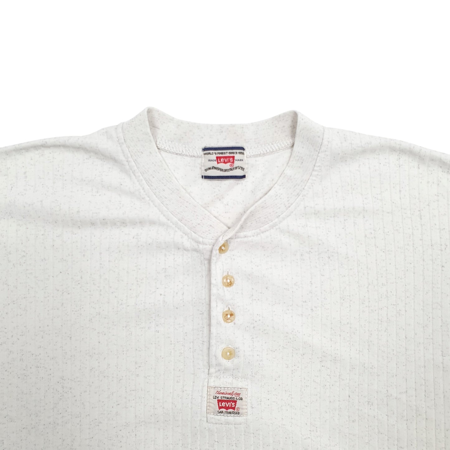 Mens Grey Levis Button Up Short Sleeve T Shirt