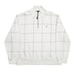 Mens White Nautica  Quarter Zip Jumper