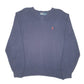 Mens Navy Polo Ralph Lauren Knit V Neck Jumper
