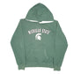 Womens Green Stadium Athletics Michigan State Spartans American Football College USA Hoodie Jumper