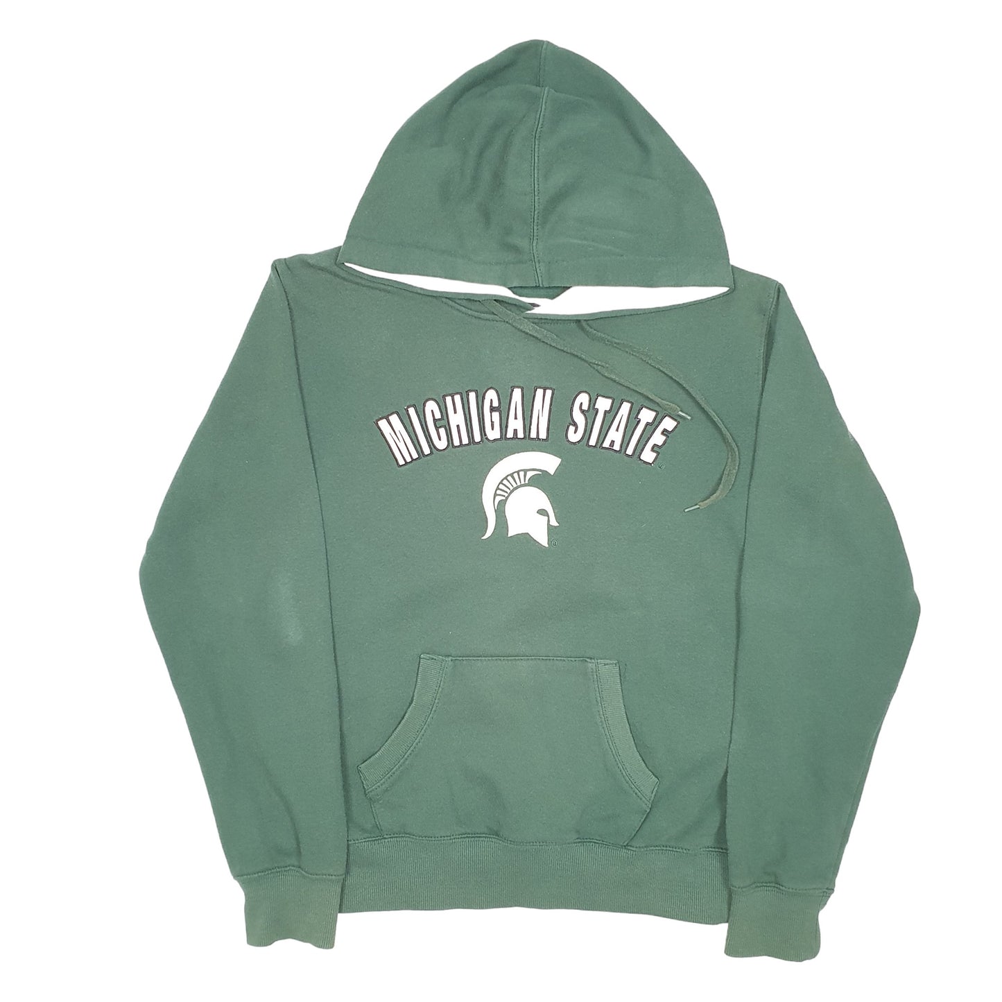 Womens Green Stadium Athletics Michigan State Spartans American Football College USA Hoodie Jumper