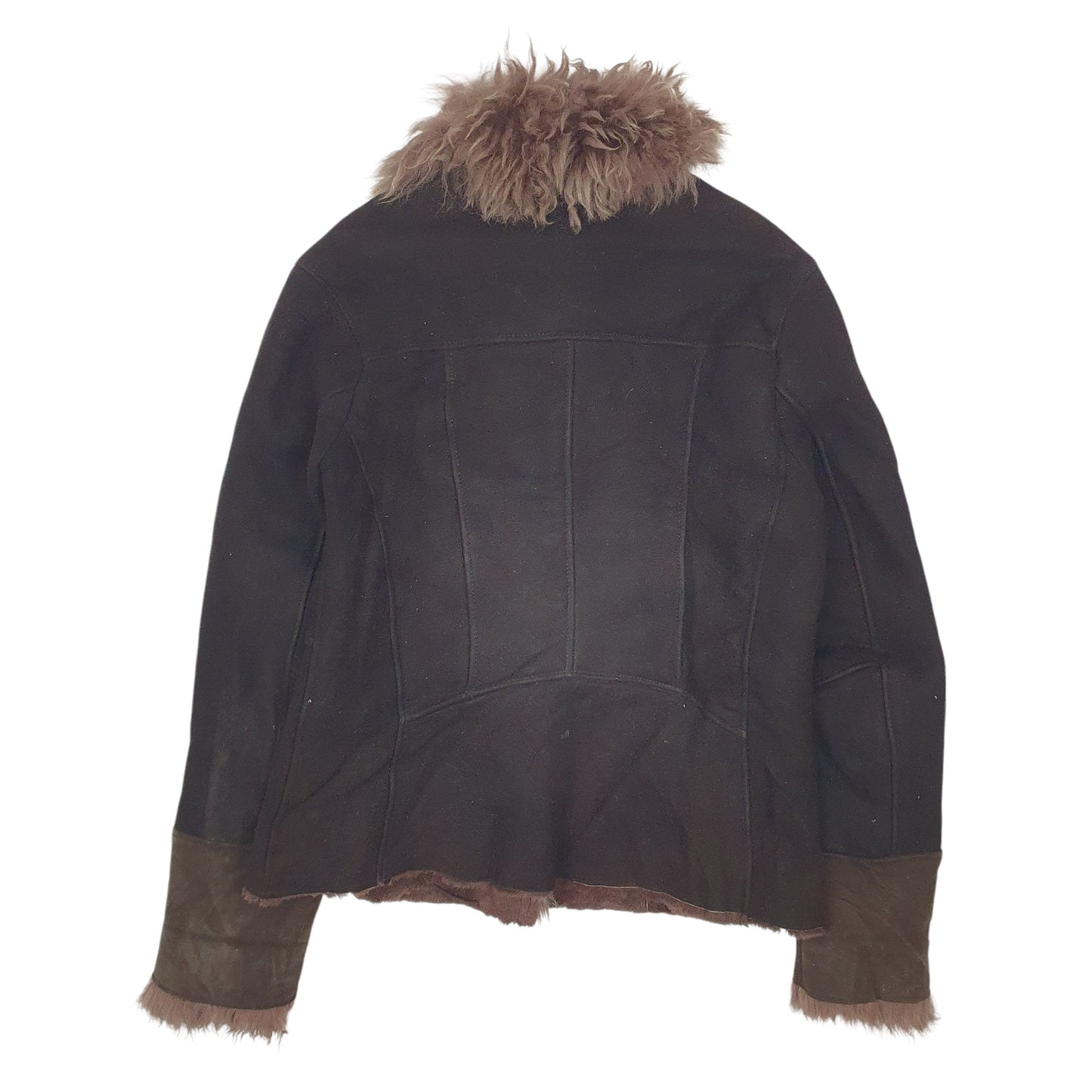 Womens Black Laura Di Sarpi Afghan Coat  Coat