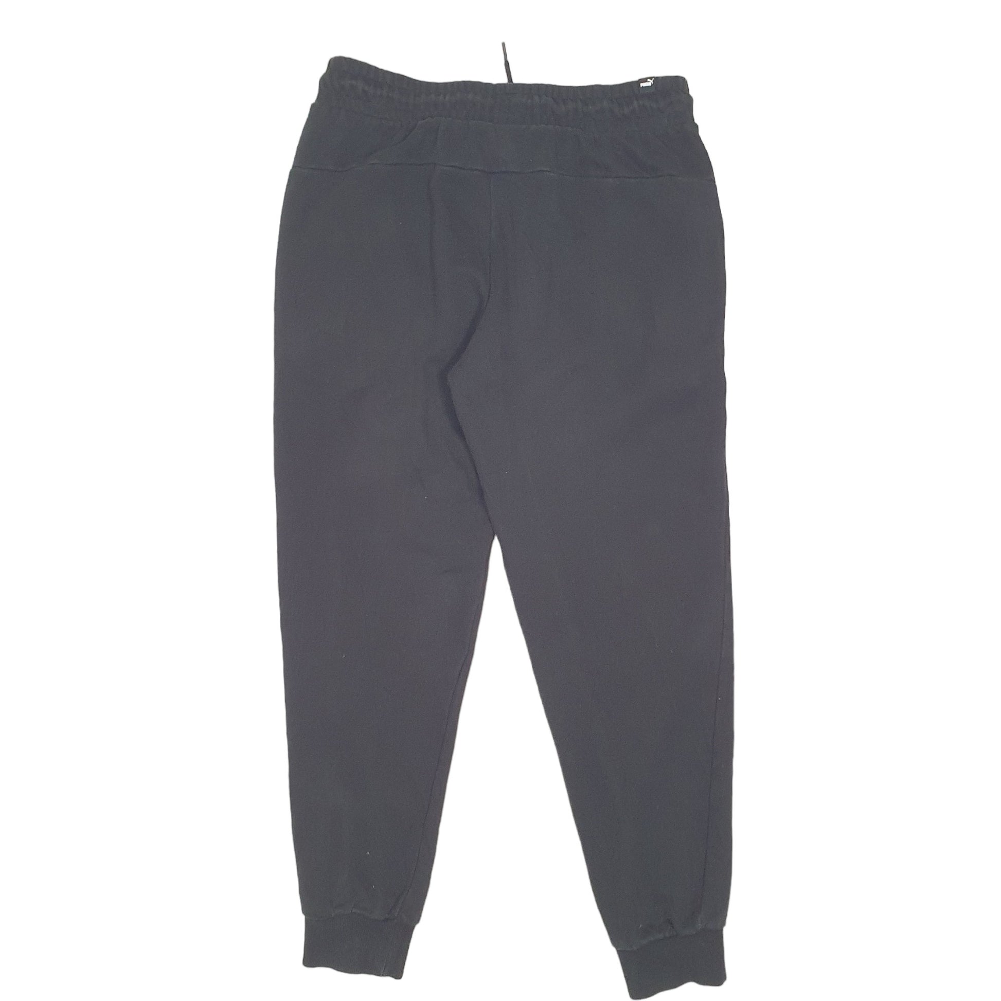 Mens Black Puma  Jogger Trousers