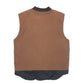 Mens Brown Dickies  Gilet Jumper