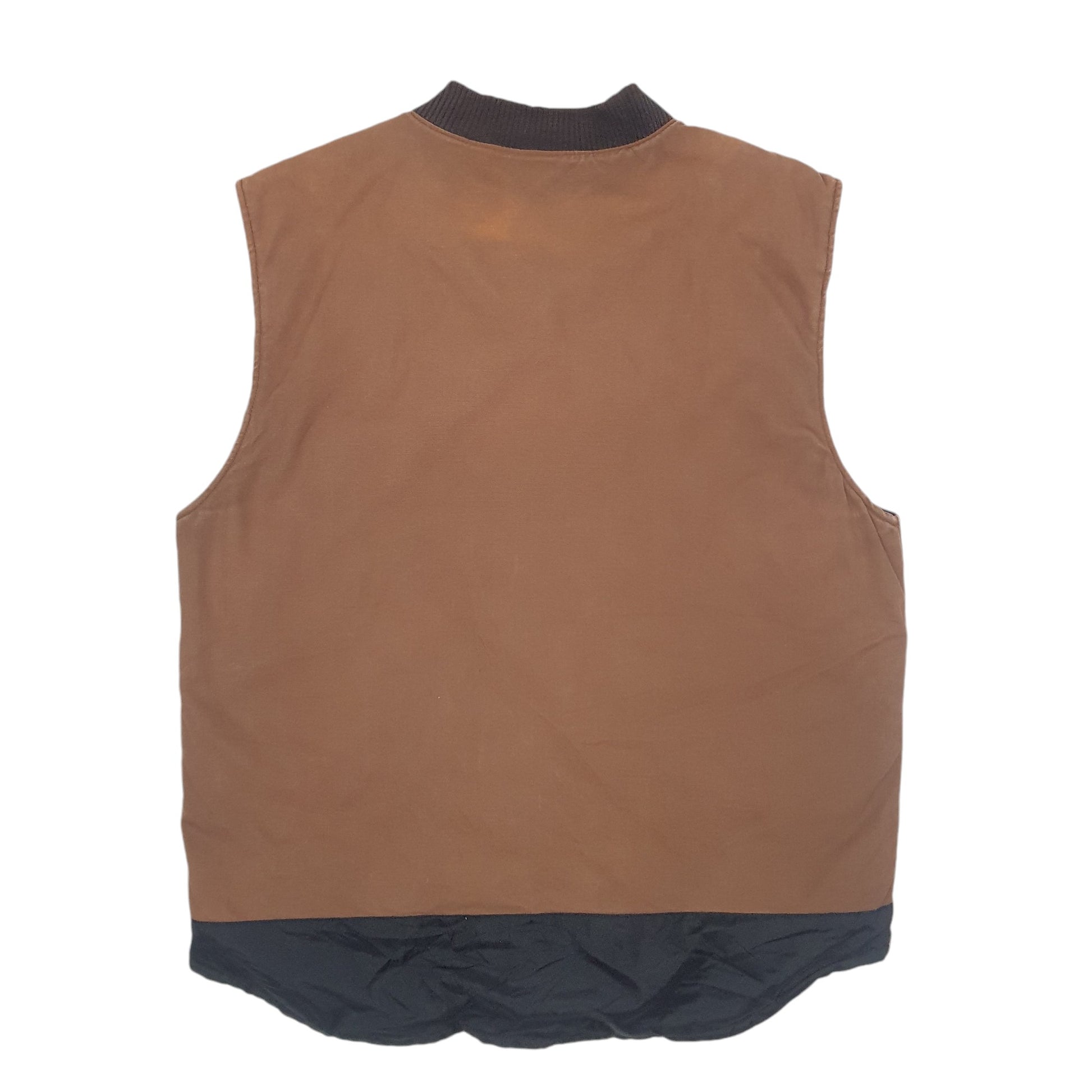 Mens Brown Dickies  Gilet Jumper