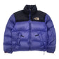 Mens Blue The North Face Nuptse 700  Coat