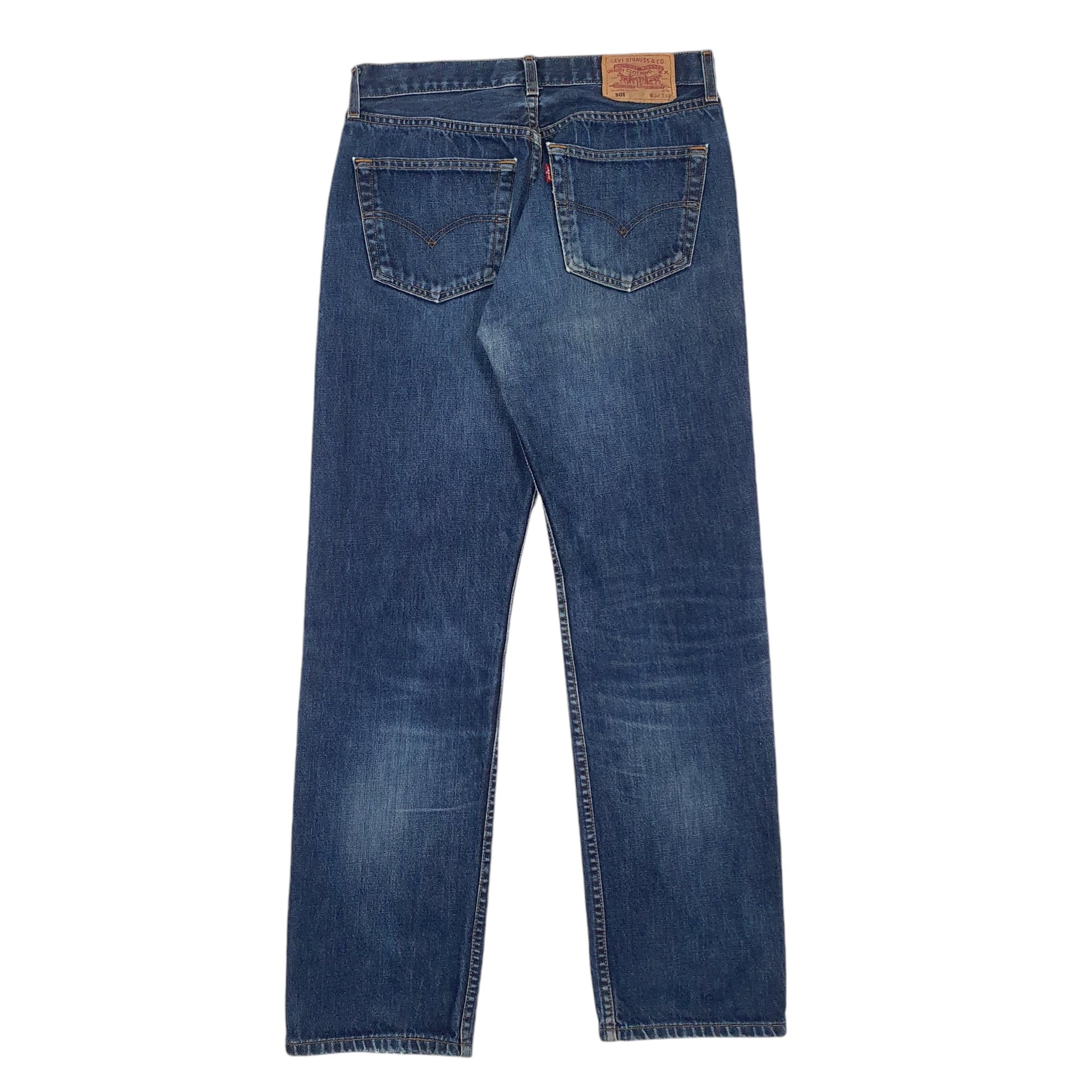 Mens Blue Levis Vintage 90s 00s 501 JeansW31 L31