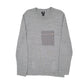 Mens Grey H&M Lightweight Crewneck Jumper