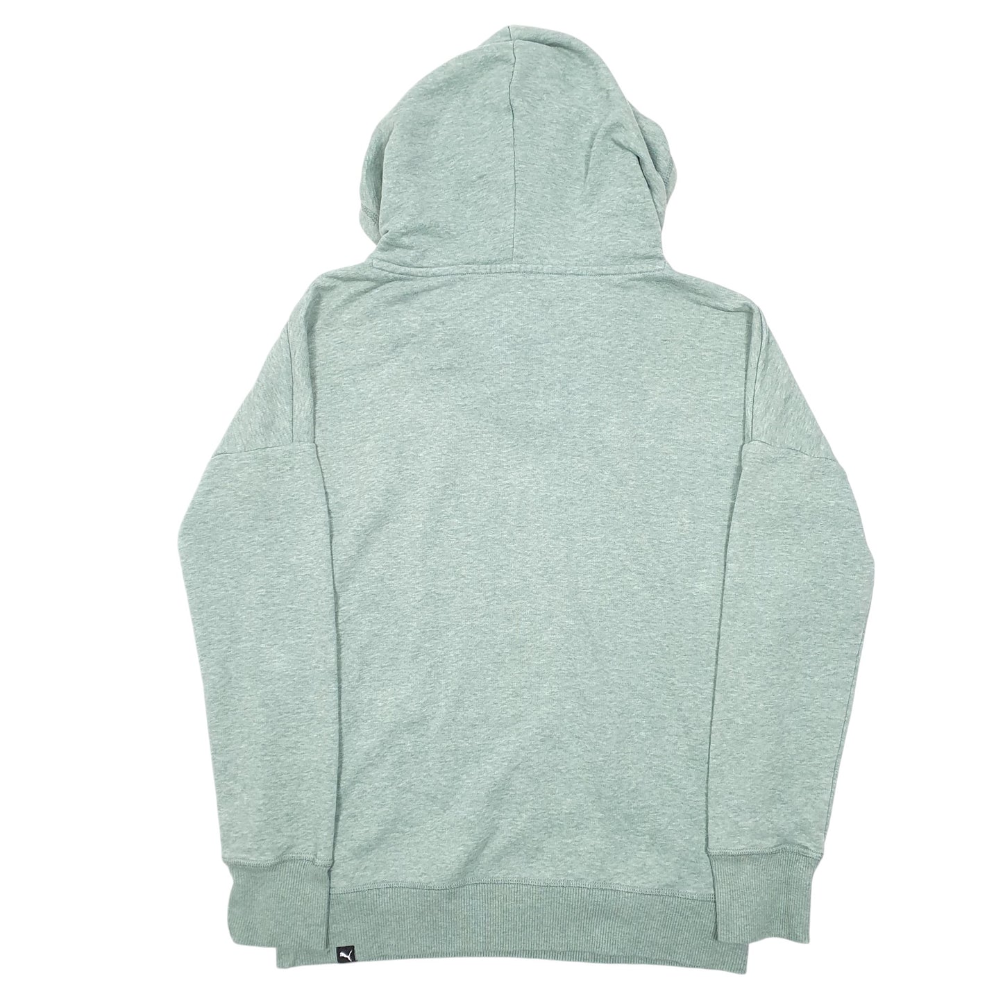 Womens Green Puma  Hoodie Jumper