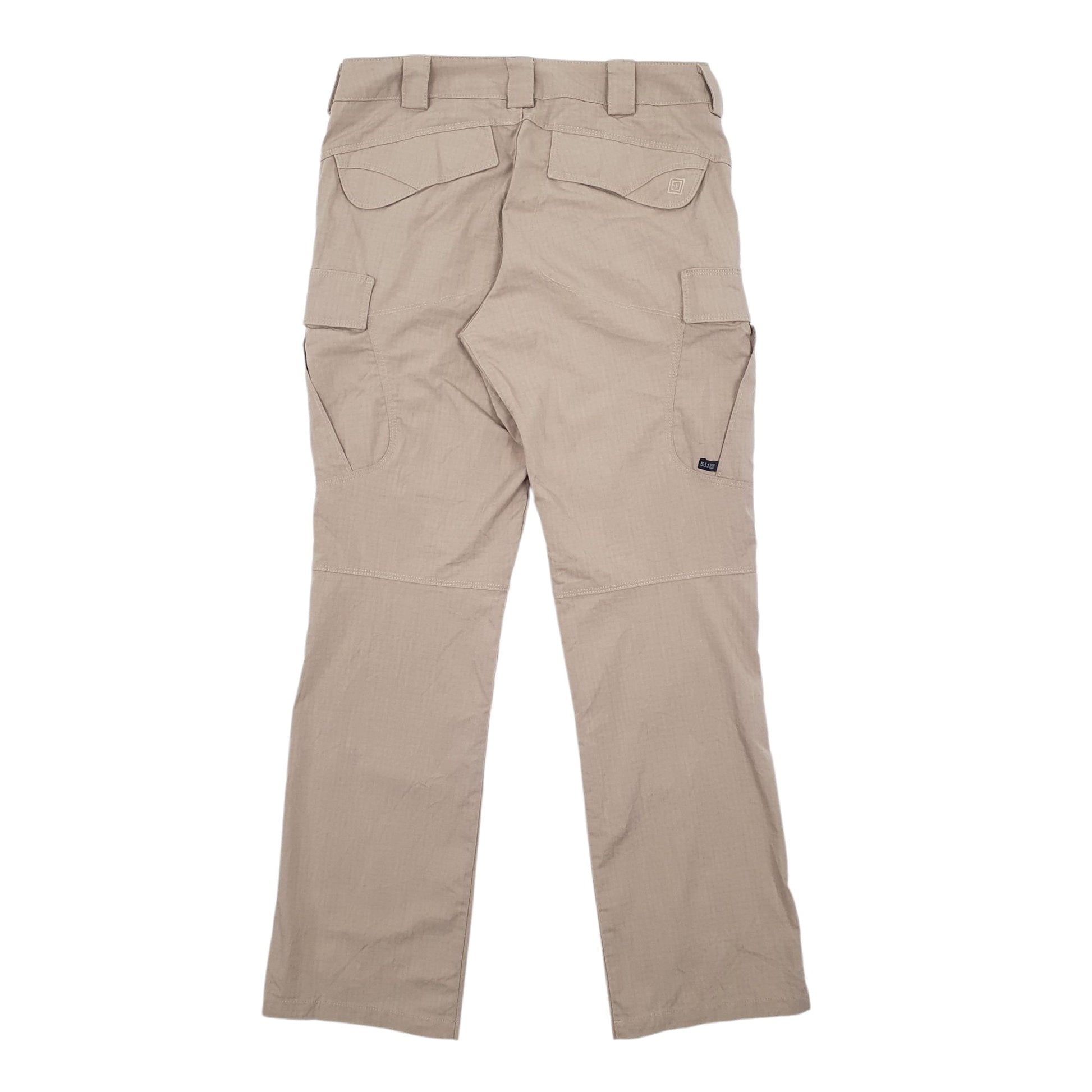 Womens Beige 5.11 Tactical Workwear Cargo Trousers