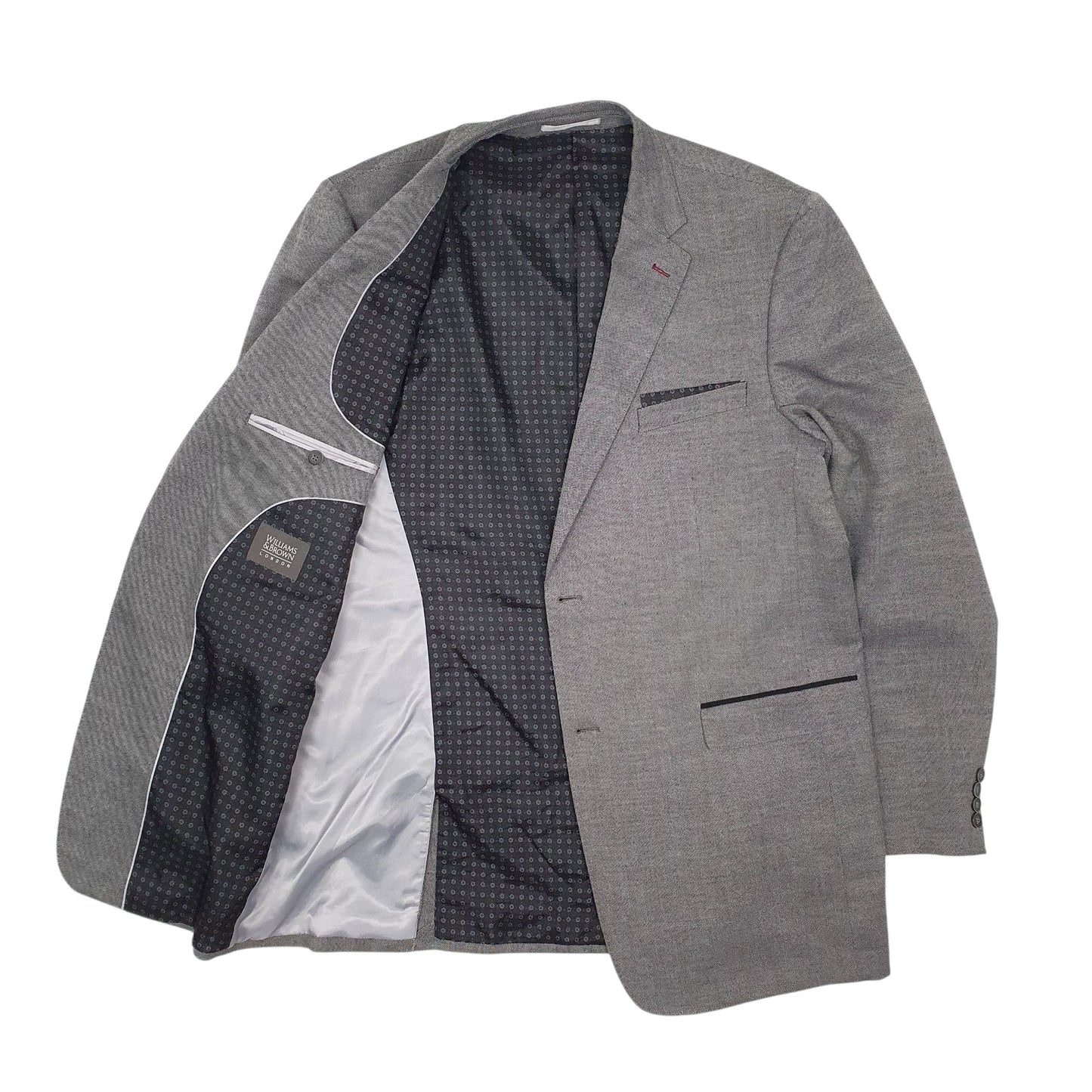 Mens Grey Williams & Brown   Coat