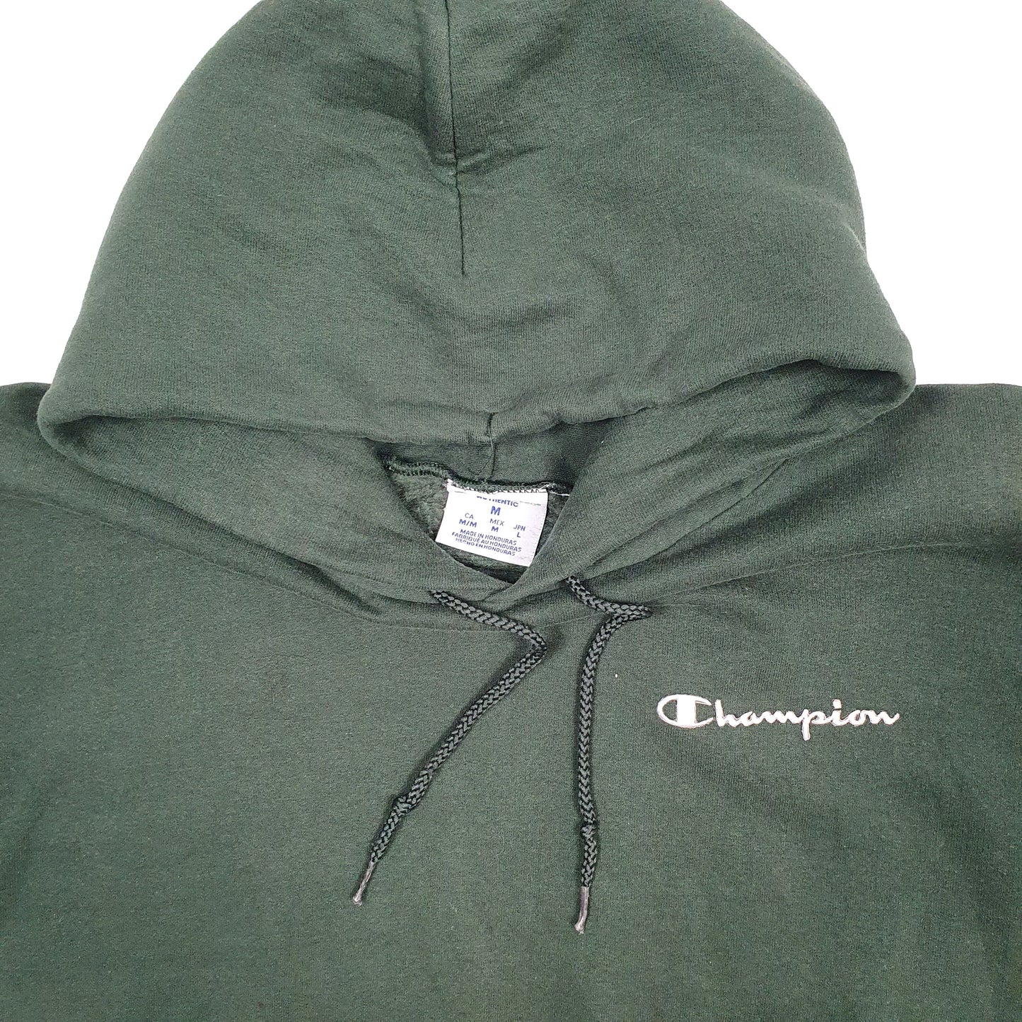 Mens Green Champion  Hoodie Jumper