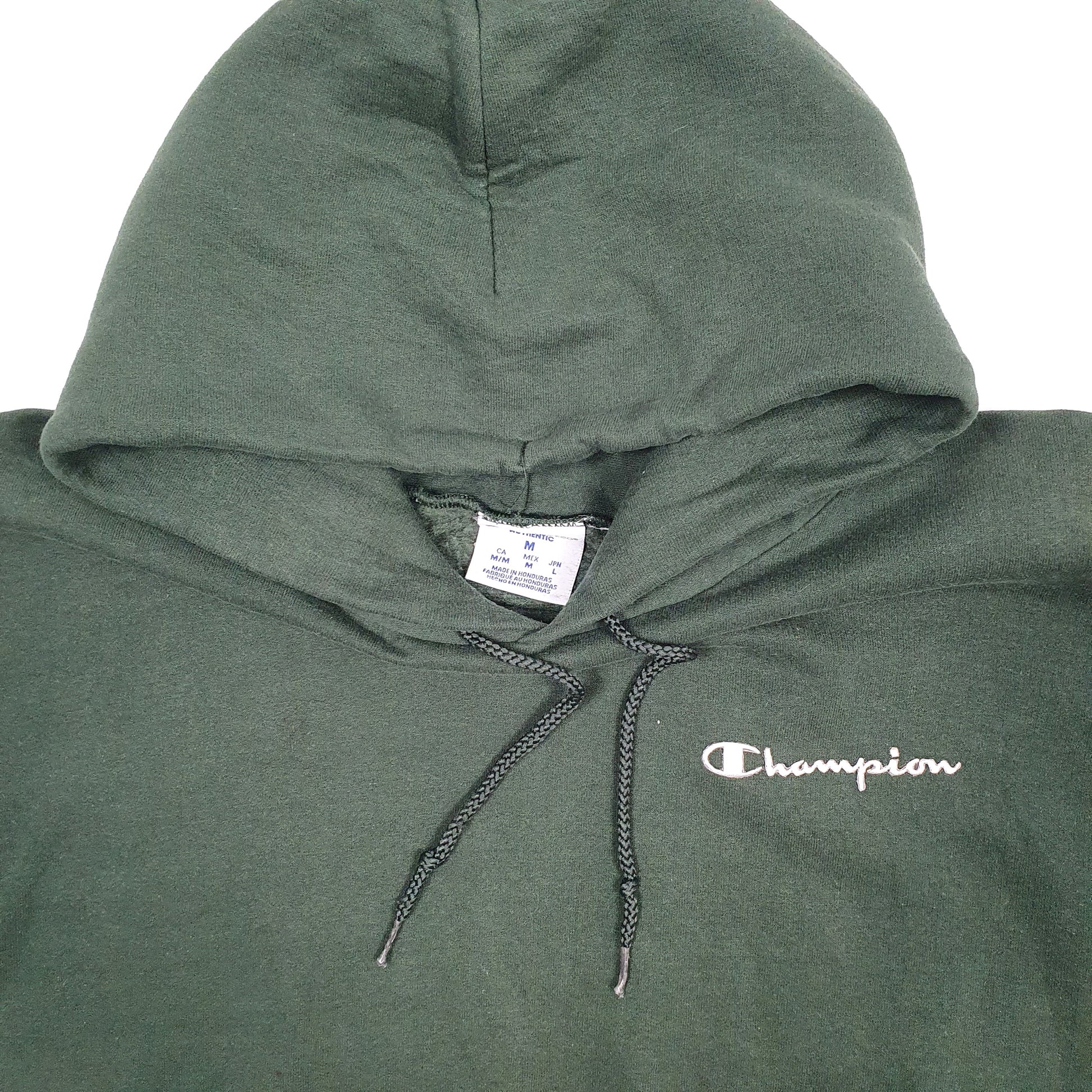 Mens Green Champion  Hoodie Jumper
