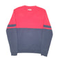 Mens Navy Fila  Crewneck Jumper