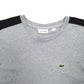 Mens Grey Lacoste  Short Sleeve T Shirt