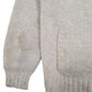 Mens Beige Laura Peterson Vintage 1990s Cardigan Jumper