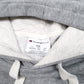 Mens Grey Champion  Hoodie Jumper