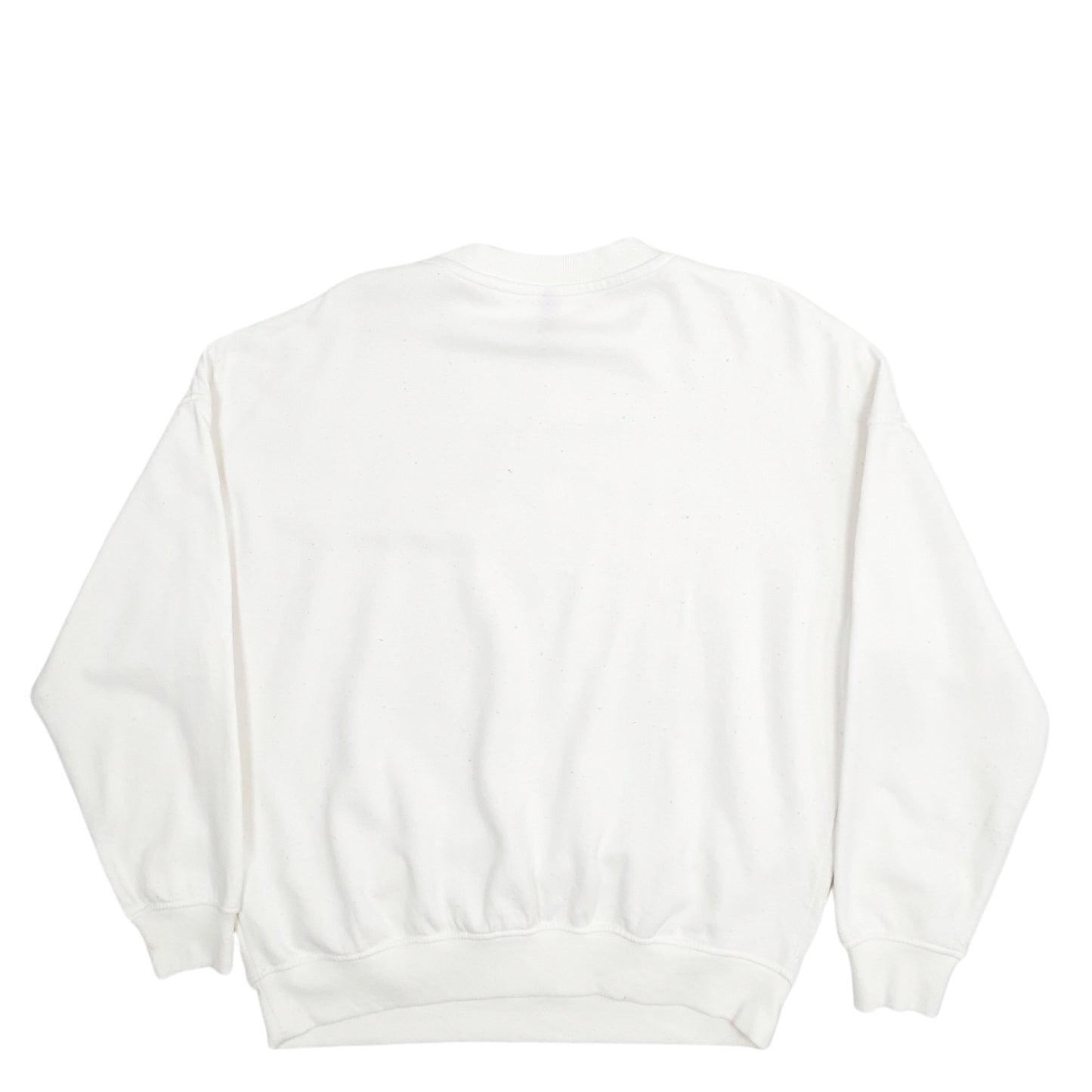 Mens White H&M Nirvana Spellout Crewneck Jumper