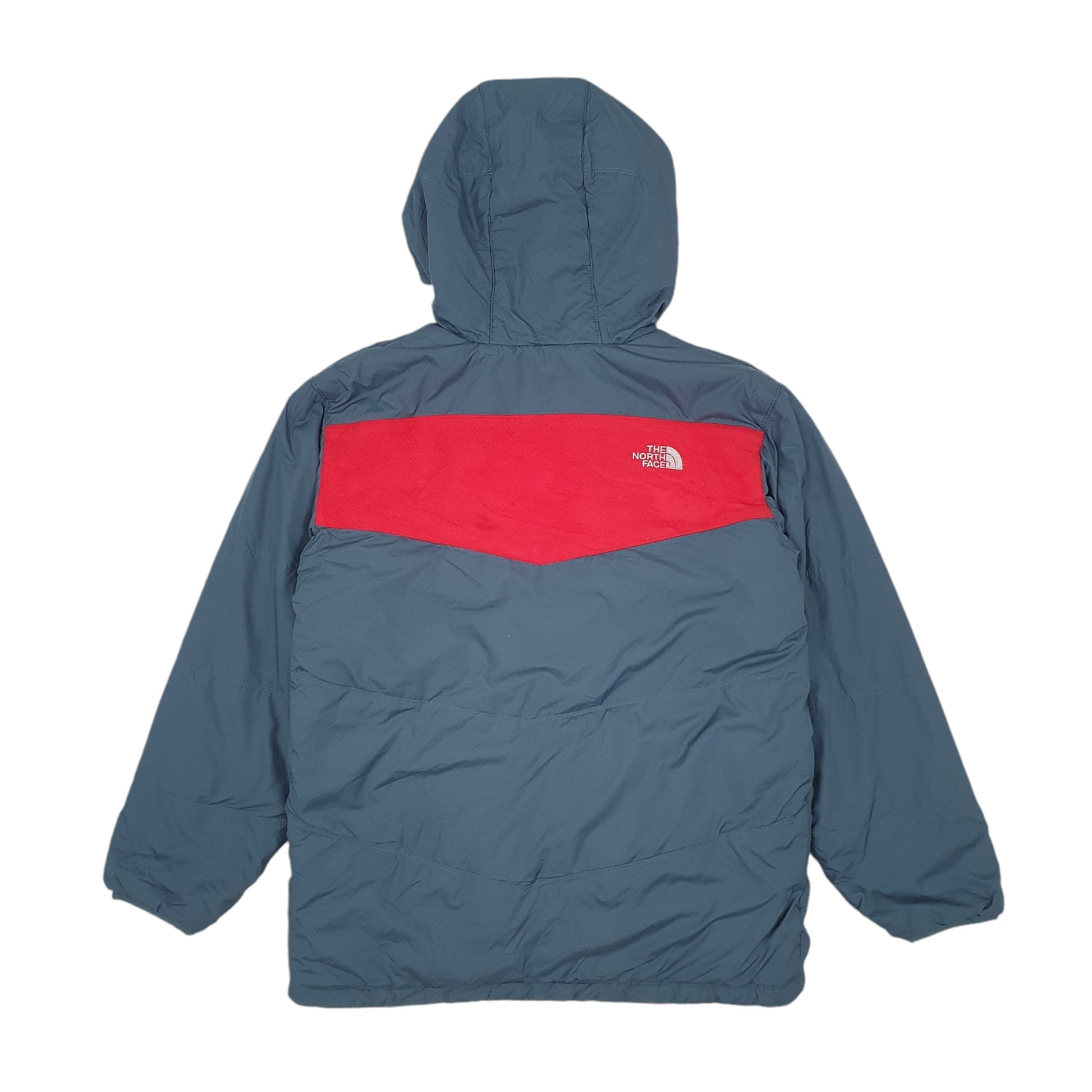 Womens Blue The North Face  Crewneck Coat