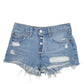 Womens Blue Levis 501 Denim Jorts Denim Shorts