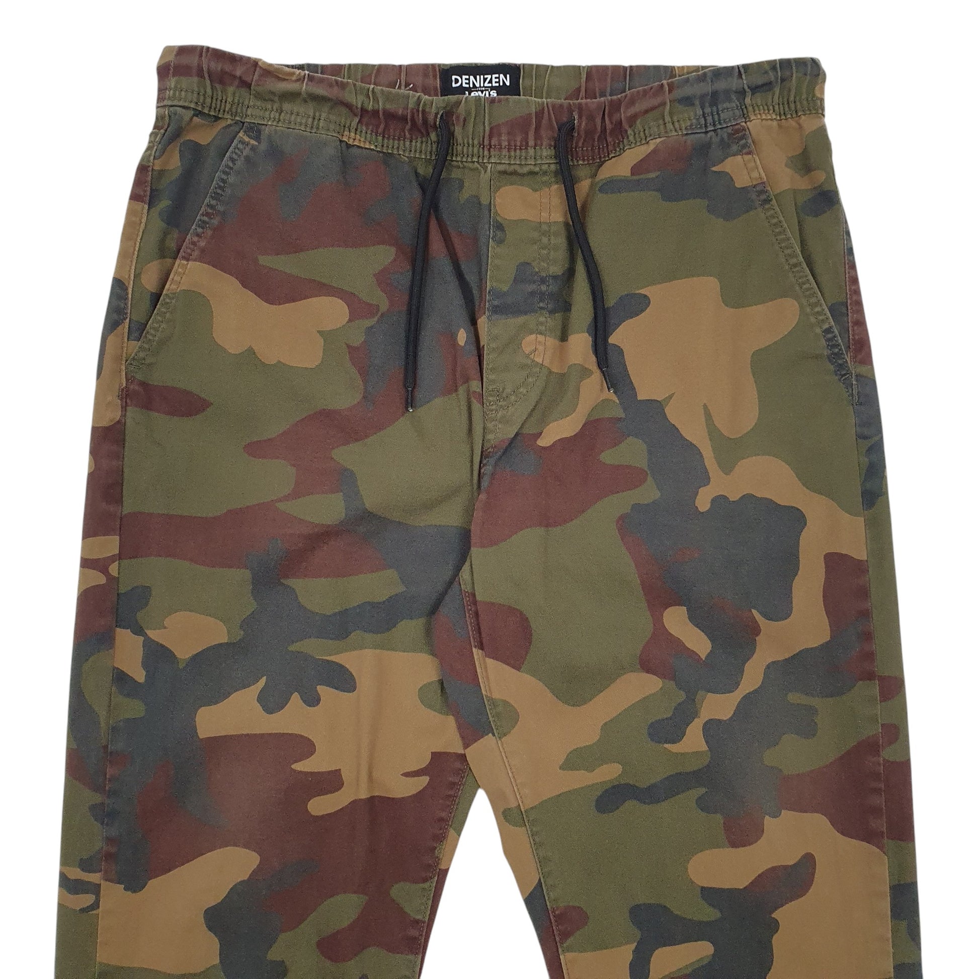 Mens Green Levis Denizen Jogger Trousers