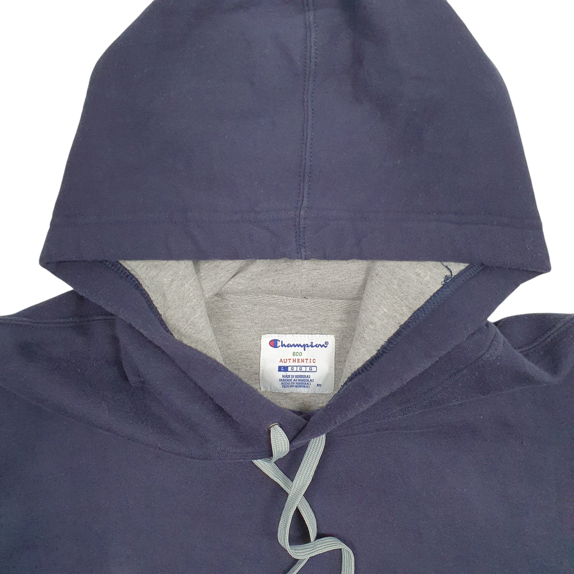 Mens Navy Champion  Hoodie Jumper
