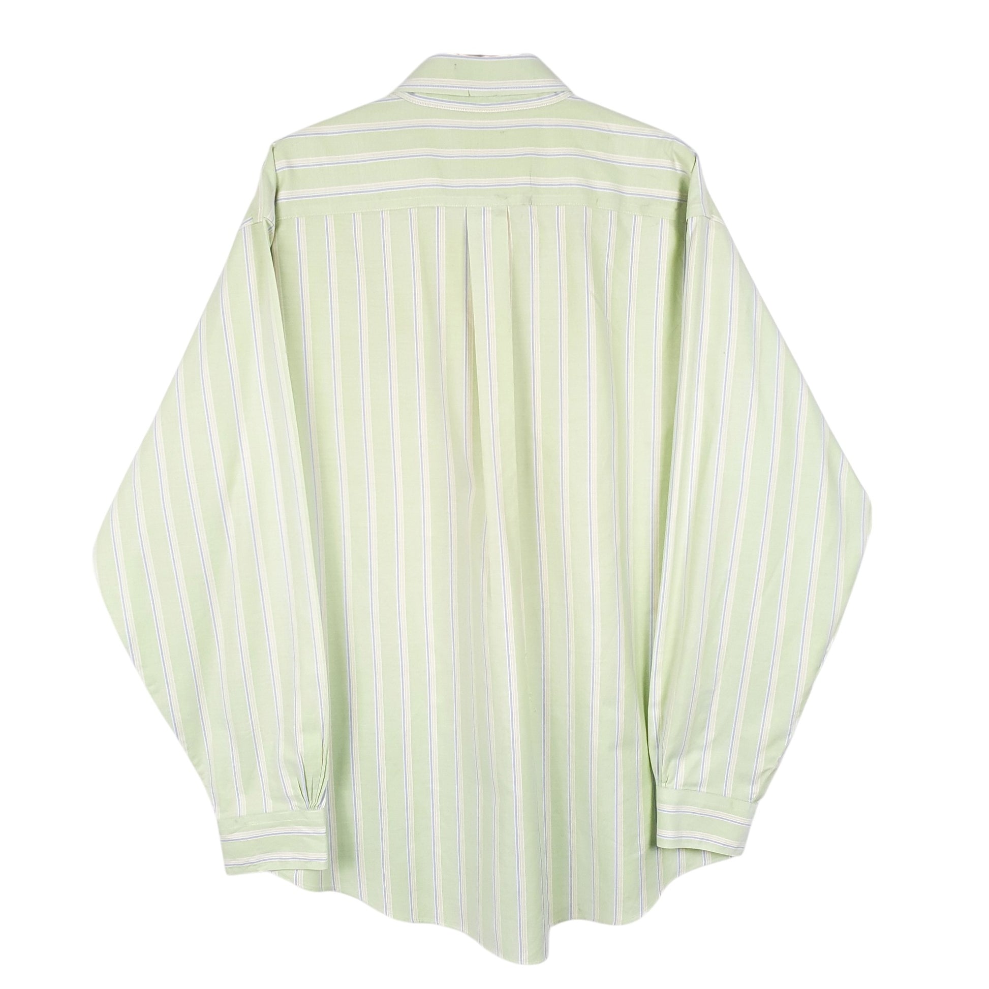 Mens Green Brooks Brothers  Long Sleeve Shirt