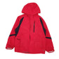 Womens Red Columbia Sportswear Company Padded Hoodie Coat