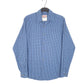 Mens Blue Wrangler  Long Sleeve Shirt