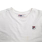 Mens White Fila  Crewneck Jumper