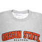 Mens Grey Champion Oregon State Beavers Spellout Crewneck Jumper