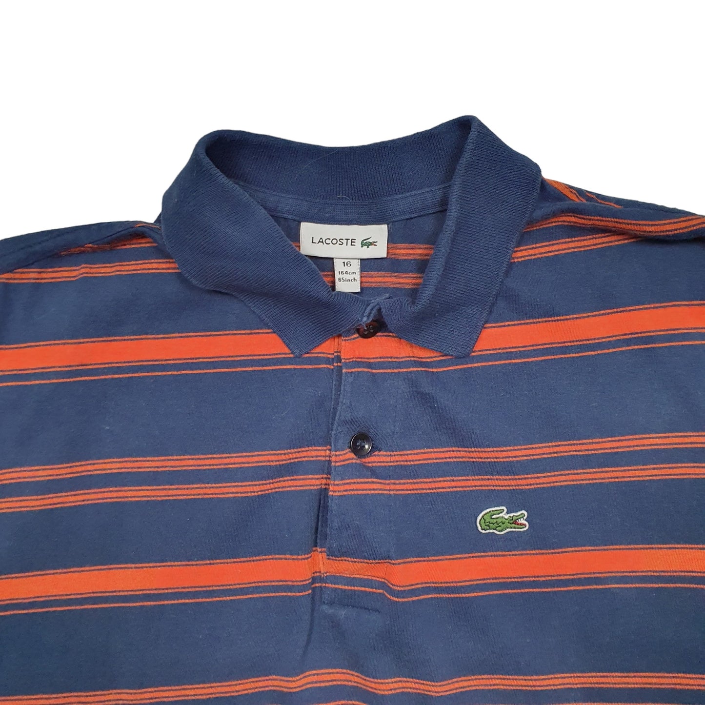 Mens Navy Lacoste  Short Sleeve Polo Shirt
