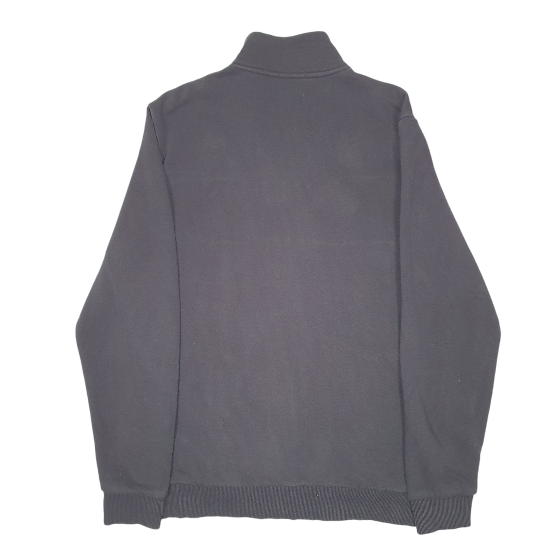 Mens Black Calvin Klein Spellout Sweater Soft Touch Full Zip Jumper