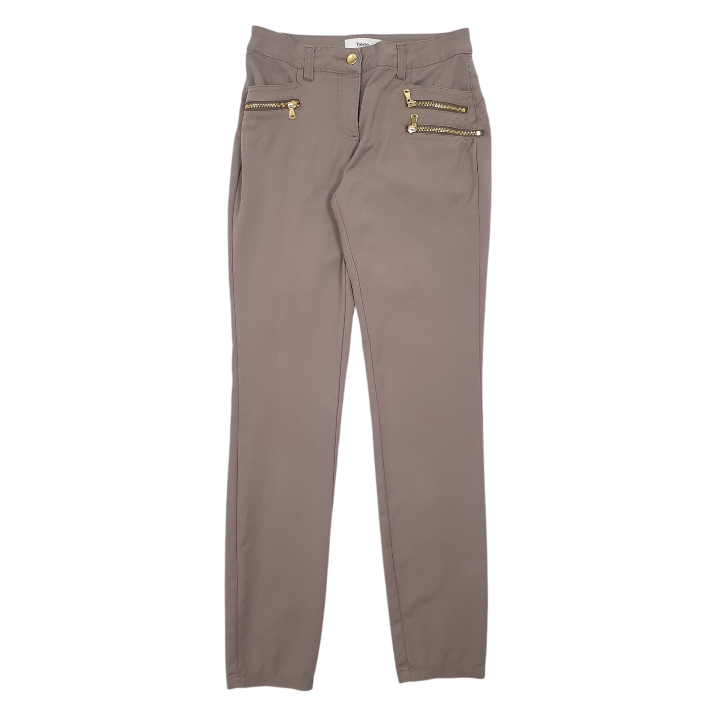 Womens Grey Heine  Chino Trousers