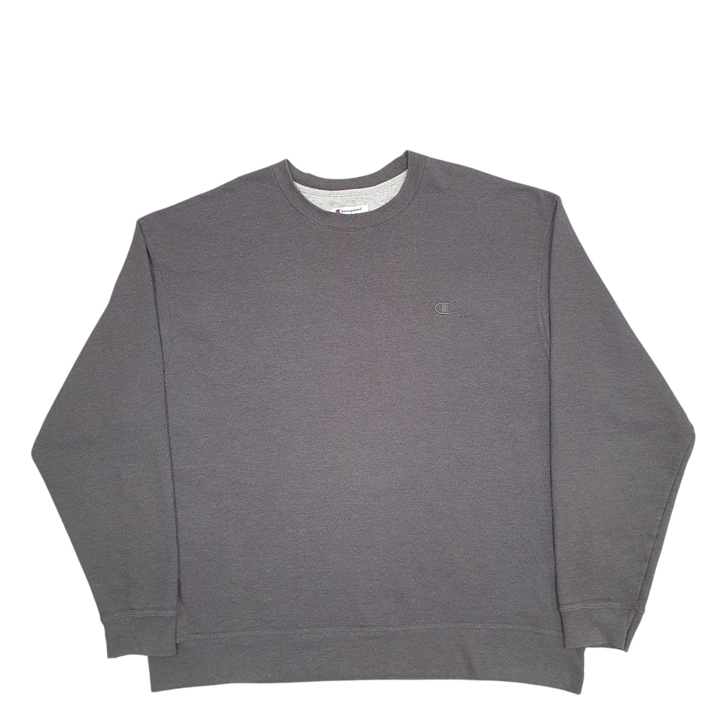 Mens Grey Champion  Crewneck Jumper