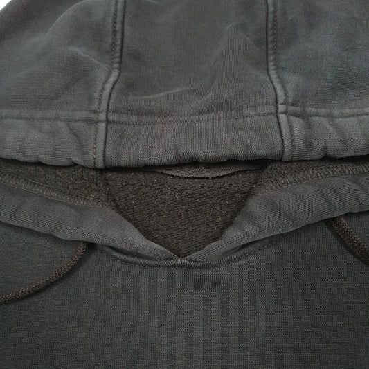 Mens Black Adidas Spellout Hoodie Jumper