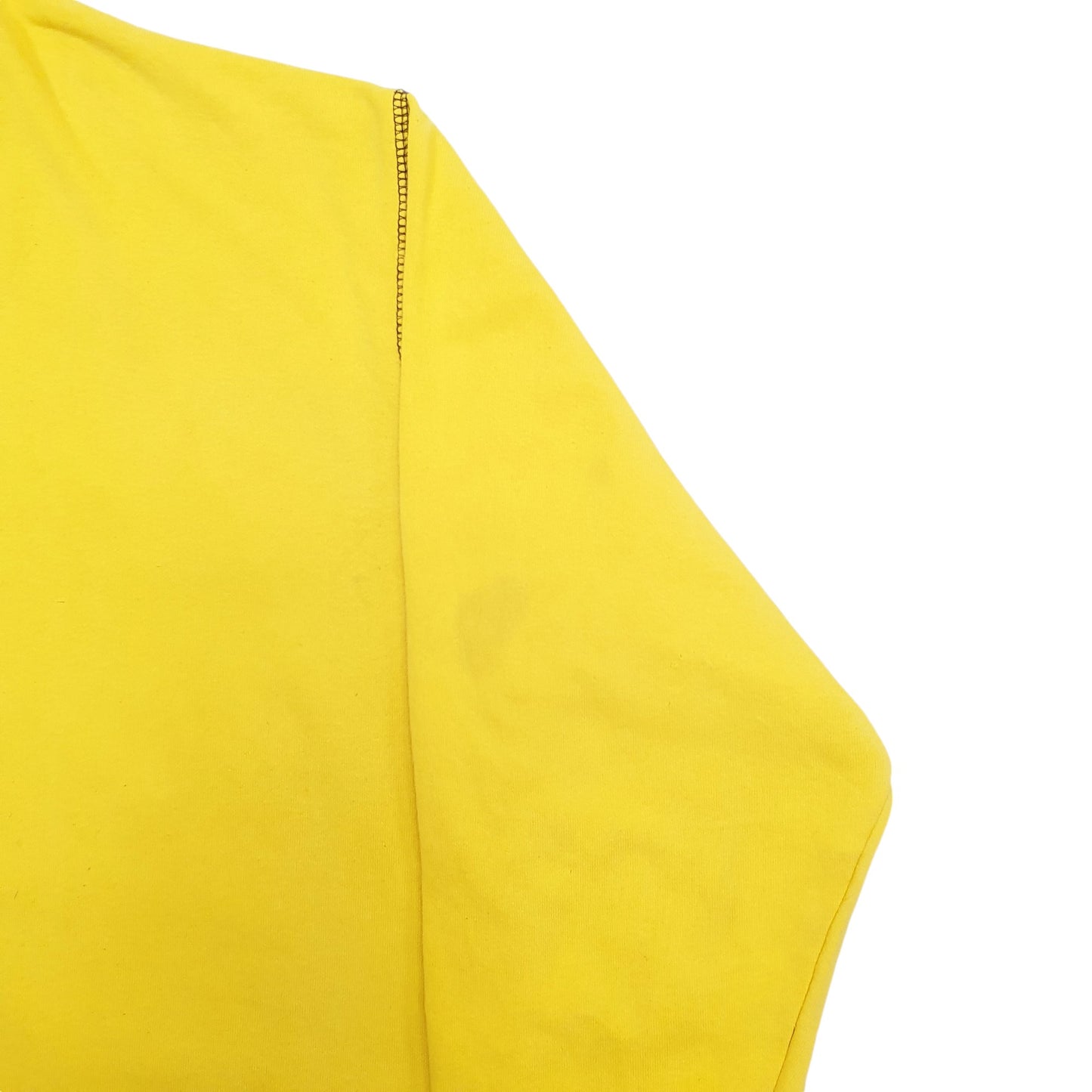 Mens Yellow Tommy Hilfiger Made In USA Vintage 90's Crewneck Jumper