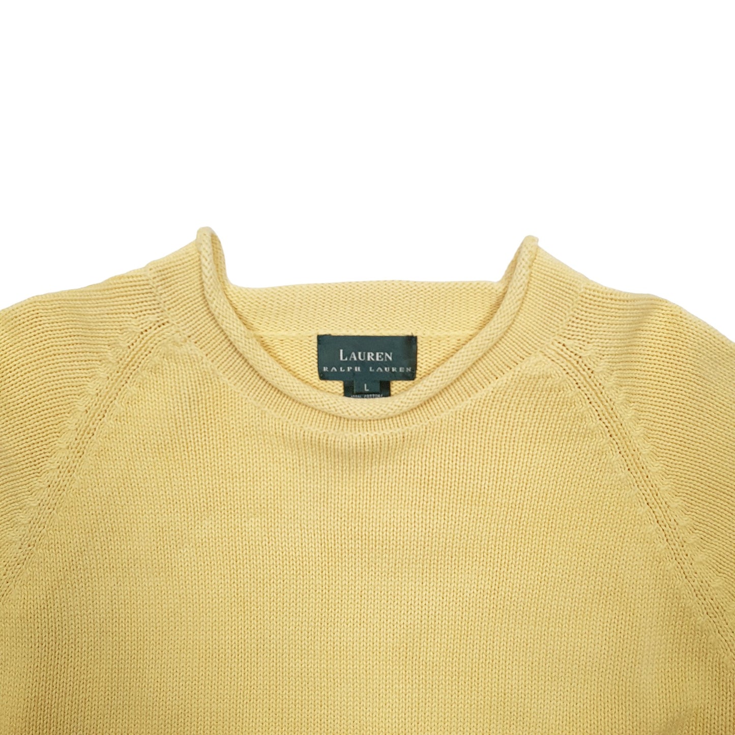 Womens Yellow Ralph Lauren  Crewneck Jumper