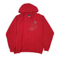 Mens Red NFL 49ers Football Full Zip Jumper