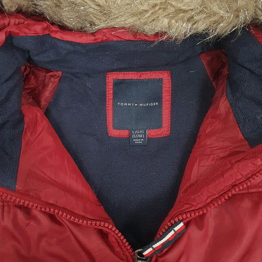 Womens Red Tommy Hilfiger   Coat