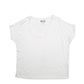Womens White Bam  Short Sleeve T Shirt