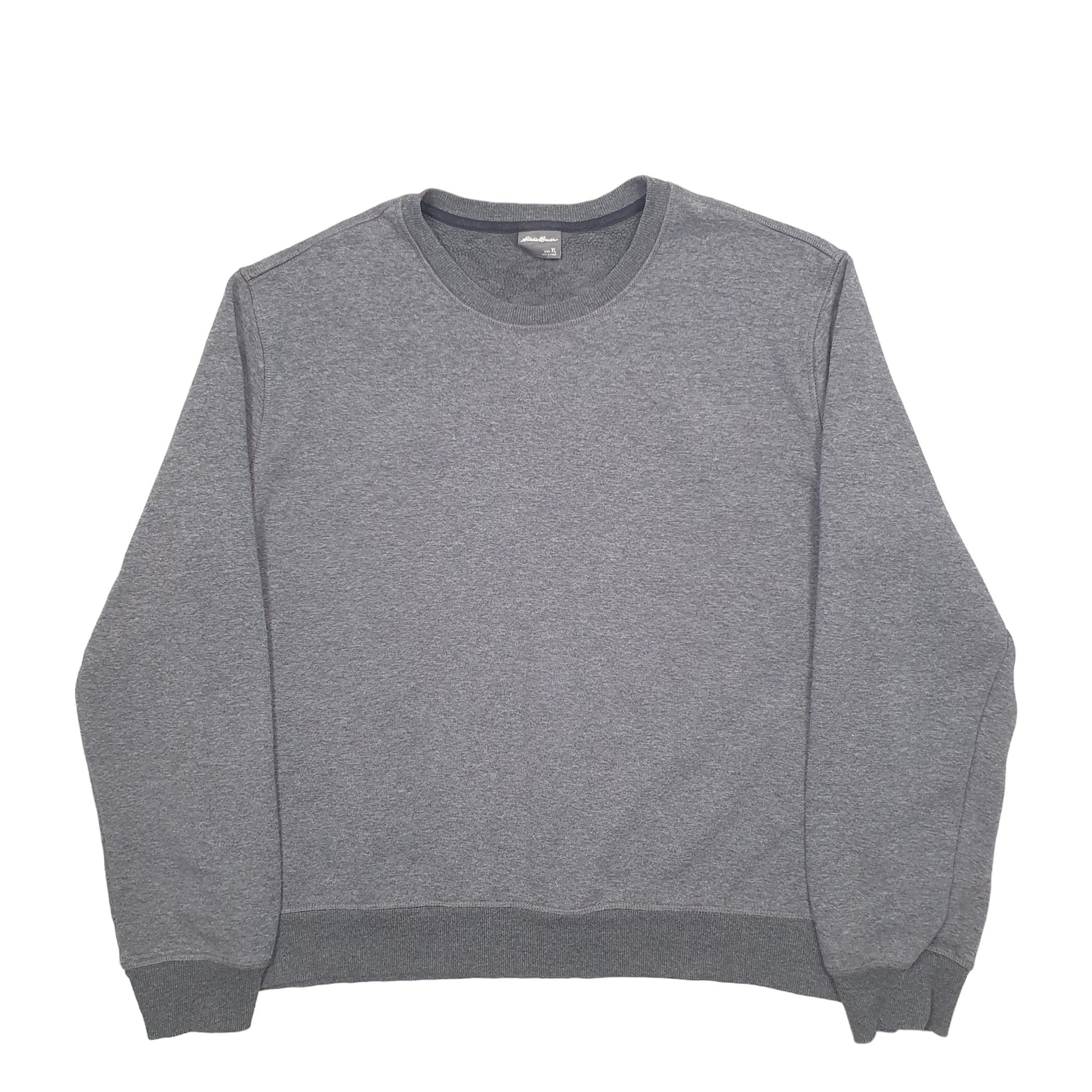 Mens Grey Eddie Bauer  Crewneck Jumper