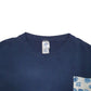 Mens Navy Fruit Of The Loom  Crewneck Jumper