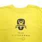 Mens Yellow Nike Spellout Livestrong Short Sleeve T Shirt