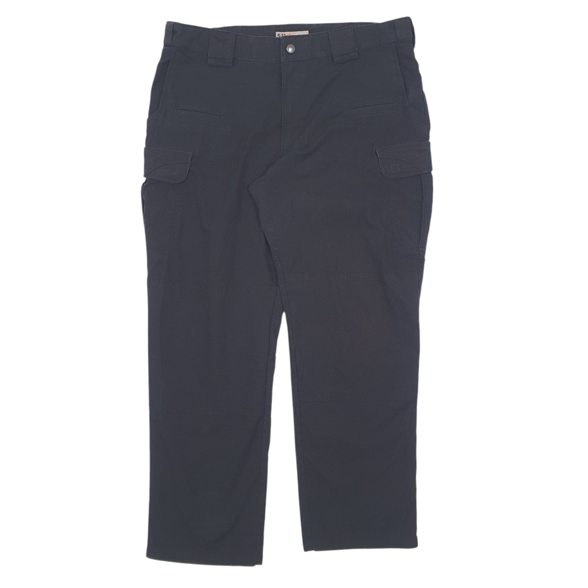 Mens Black 5.11 Tactical Workwear Cargo Trousers