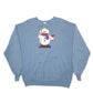 Mens Blue Jerzees  Crewneck Jumper